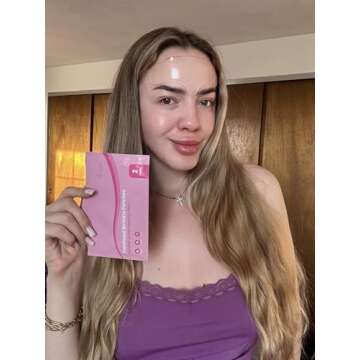 Forehead Wrinkle Patches - Reusable Silicone Patches for Smoothing Forehead Wrinkles & Fine Lines, Hypoallergenic, Overnight Results