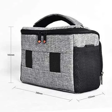 FOSOTO Compact Camera Bag for DSLRs and Mirrorless Cameras