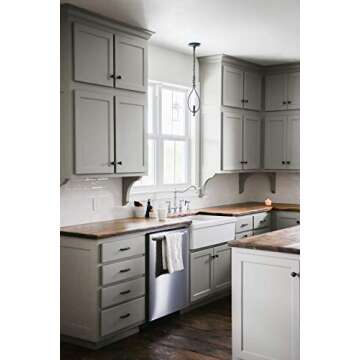 Kingston Brass KS1271ALBS Heritage Bridge Kitchen Faucet, 8-9/16", Polished Chrome