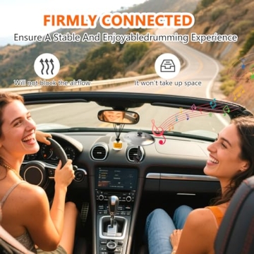 Mini Car Crash Cymbal: Fun Drumming Gift for Musicians