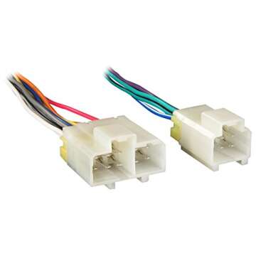 Metra Electronics 70-1763 Wiring Harness for Select 1984-1994 Nissan and Infiniti Vehicles,White