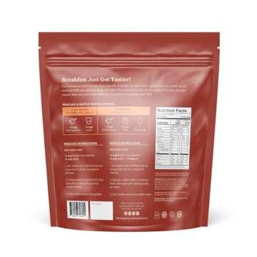 ProDough Shop Buttermilk Pancake and Waffle Mix - Gluten Free, Low Carb, High Protein Pancake Mix - ...