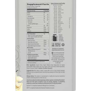 Sunwarrior Vegan Protein Powder Plant-Based USDA Organic BCAAs | Sugar, Gluten, Dairy Free Non-GMO |...