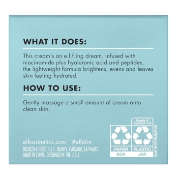 e.l.f. Holy Hydration! Face Cream - Lightweight & Nourishing