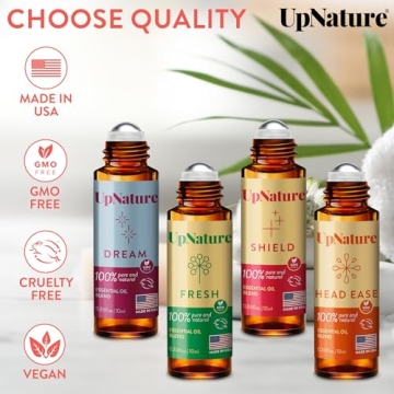 UpNature Essential Oil Roll On Gift Set - Relaxation & Comfort