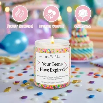 GSPY 20th Birthday Candles for Women - Unique Gift