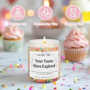 GSPY 20th Birthday Candles for Women - Unique Gift