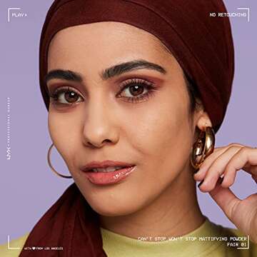 NYX Can't Stop Won't Stop Mattifying Powder - Fair