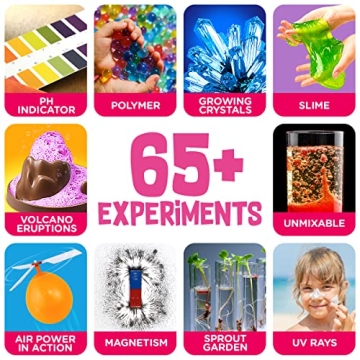 Exciting Kids Science Kit With 65+ Experiments