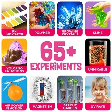 Exciting Kids Science Kit With 65+ Experiments