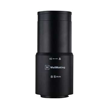 Wellmaking Prime Lens 85mm, Professional use for Optical snoot, Manual Focusing Lens, 85mm F3.5, Can...