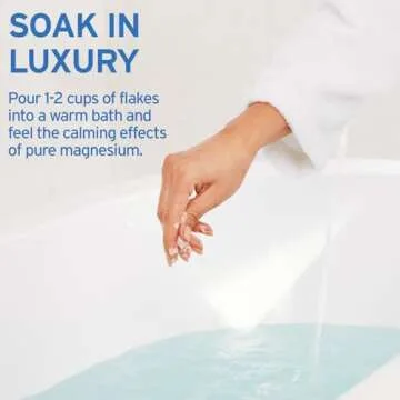 Life-flo Magnesium Bath Flakes - Relaxing Spa Soak