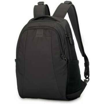 Pacsafe Metrosafe LS350 Anti Theft 15L Laptop Backpack - Versatile & Secure