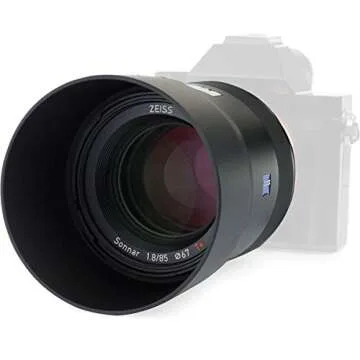 ZEISS Batis 85mm f/1.8 Lens for Sony E Mount Mirrorless Cameras, Black