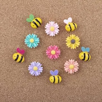 Yalis Decorative Thumbtacks - Colorful Pushpins for Every Occasion