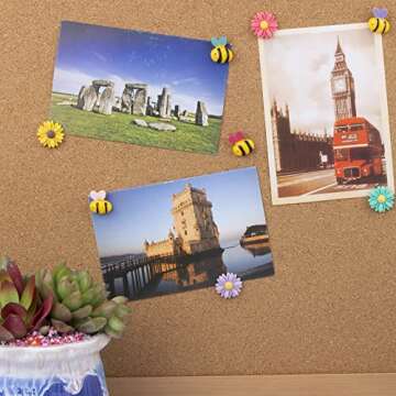 Yalis Decorative Thumbtacks - Colorful Pushpins for Every Occasion