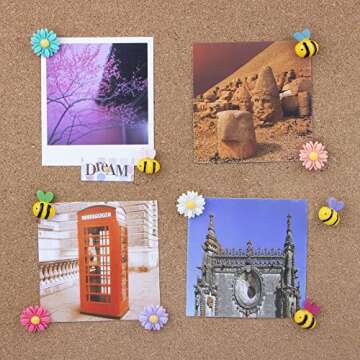 Yalis Decorative Thumbtacks - Colorful Pushpins for Every Occasion