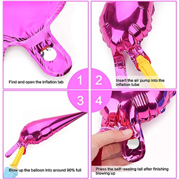 Large Foil Star Burst Balloons for Stunning Events