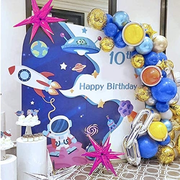 Large Foil Star Burst Balloons for Stunning Events