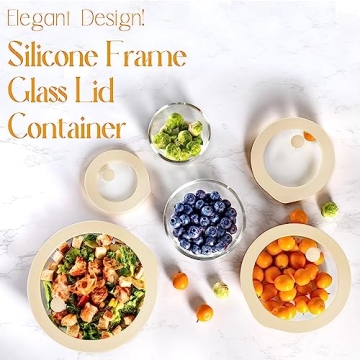 Urban Green Glass Food Containers 3 Pack - Eco-Friendly