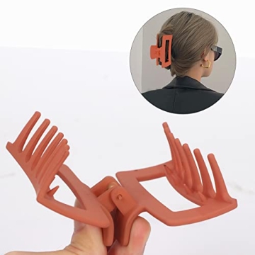 Unaone 4 PCS Hair Claw Clips for Elegant Hair Management