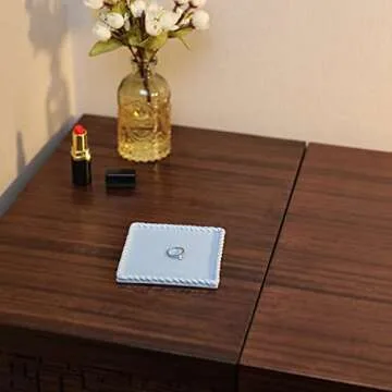 Elegant VINCOMIC Ceramic Trinket Dish for Jewelry Storage