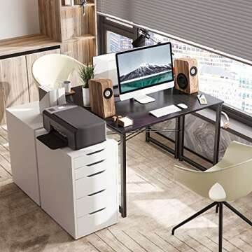 Coleshome 31" Small Writing Desk for Home Office