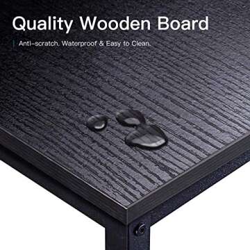 Coleshome 31" Small Writing Desk for Home Office