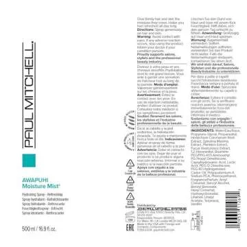 Paul Mitchell Awapuhi Moisture Mist Hydrating Spray