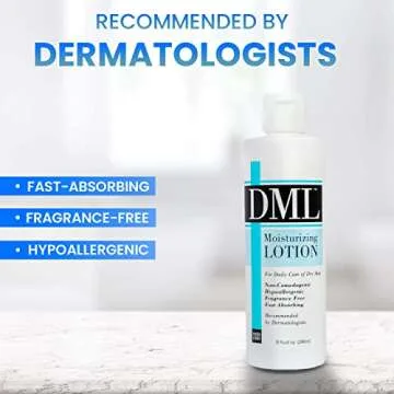 DML Moisturizing Lotion, Fragrance Free for Sensitive Skin