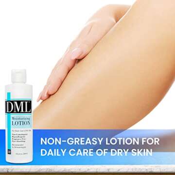 DML Moisturizing Lotion, Fragrance Free for Sensitive Skin