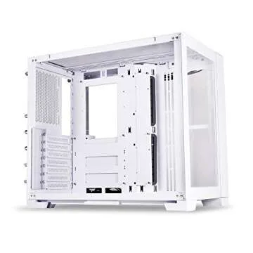 Lian Li O11 Dynamic DUAL-CHAMBER Case - E-ATX (Max 280 mm wide)/ ATX / Micro-ATX/ Mini-ITX - Steel - SFX/ SFX-L - CABLE MANAGEMENT FRIENDLY - COMPLETE DUST PROTECTION (O11DMINI-S Snow Edition)