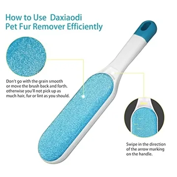 Double Sided Self Cleaning Lint Remover Brushes
