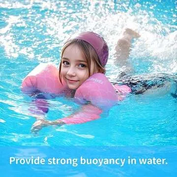 Gogokids Kids Swim Vest, Toddler Floaties for 20-50 lbs/2-6 Years Old Girls and Boys, Float Swimwear with Shoulder Strap