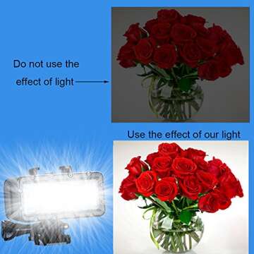 Suptig Diving Light High Power Dimmable Waterproof LED Video Light