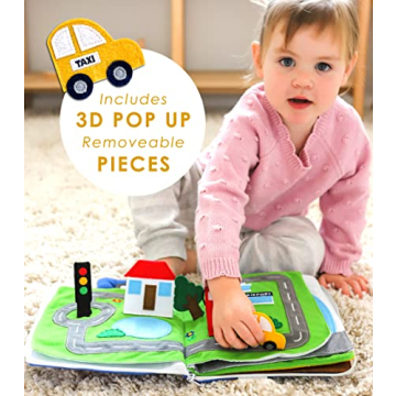 Curious Columbus Quiet Book for Travel Fun and Learning