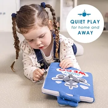 Curious Columbus Quiet Book for Travel Fun and Learning