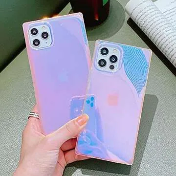 Cute Rectangle iPhone 12 Pro Max Case - Stylish & Protective