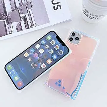 Cute Rectangle iPhone 12 Pro Max Case - Stylish & Protective