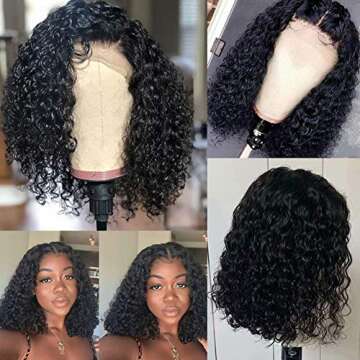 Stylish Brazilian Curly Bob Wig for Black Women