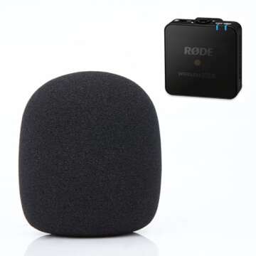 Pop Filter for Rode Wireless GO 2 - Compatible with Rode Wireless Pro, Enhancing Audio Clarity
