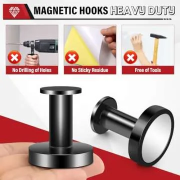 TOP MAGNETS: Strong Magnetic Hooks for Every Occassion