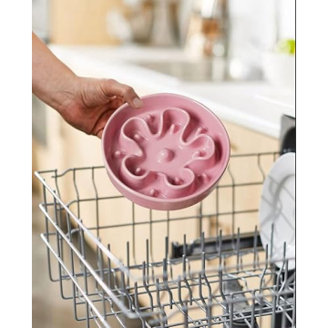 LE TAUCI Slow Feeder Ceramic Dog Bowl for Fast Eaters