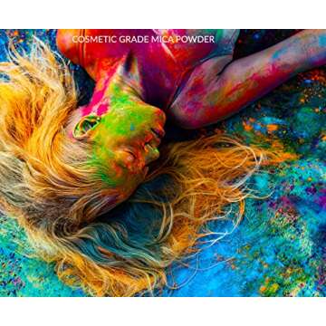 MARBLERS White Mica Powder - Cosmetic & Craft Colorant