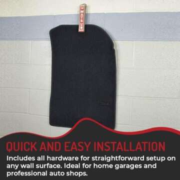 HI-TECH Car Wash Mat Clamps - Versatile Floor Mat Holders