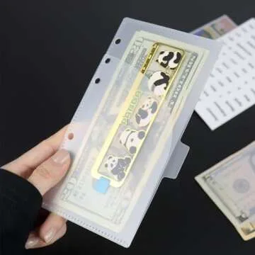 NatSumeBasics A6 Cash Envelopes for Organizing Finances