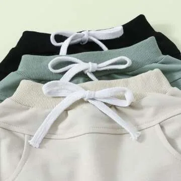 MAINESAKA Toddler Baby Boy Summer Shorts 3 Pack