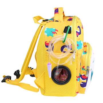 Feeding Tube Backpack for Feeding Tube G Tube J Tube GJ Tube Backpack for Enteral Feeding Pump 500ml...