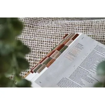 Salt & Light Bible Tabs - Durable Earth Tone Indexing Tabs