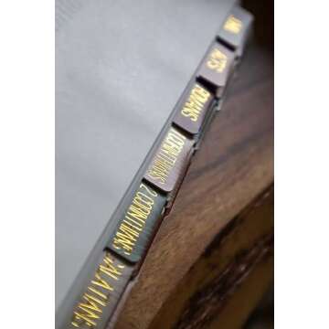 Salt & Light - Matte Coated - Bible Tabs - Earth Tone - Journaling - Beautiful Index - 66 Books + 6 Free Tabs Indexing Tabs - Laminated - Durable - Quality - Neutral - Women